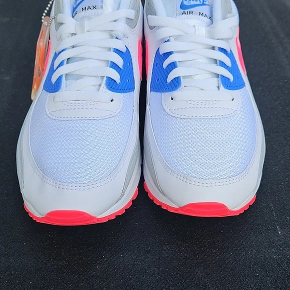 Nike Air Max III Hot Coral, Blue Crystal & White Sneakers - Picture 6 of 12